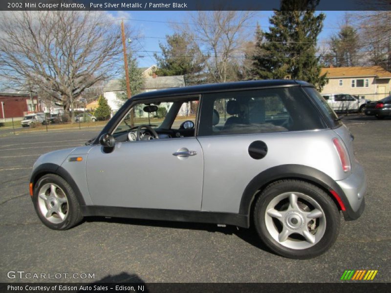 Pure Silver Metallic / Panther Black 2002 Mini Cooper Hardtop