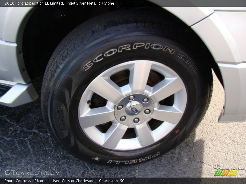 Ingot Silver Metallic / Stone 2010 Ford Expedition EL Limited