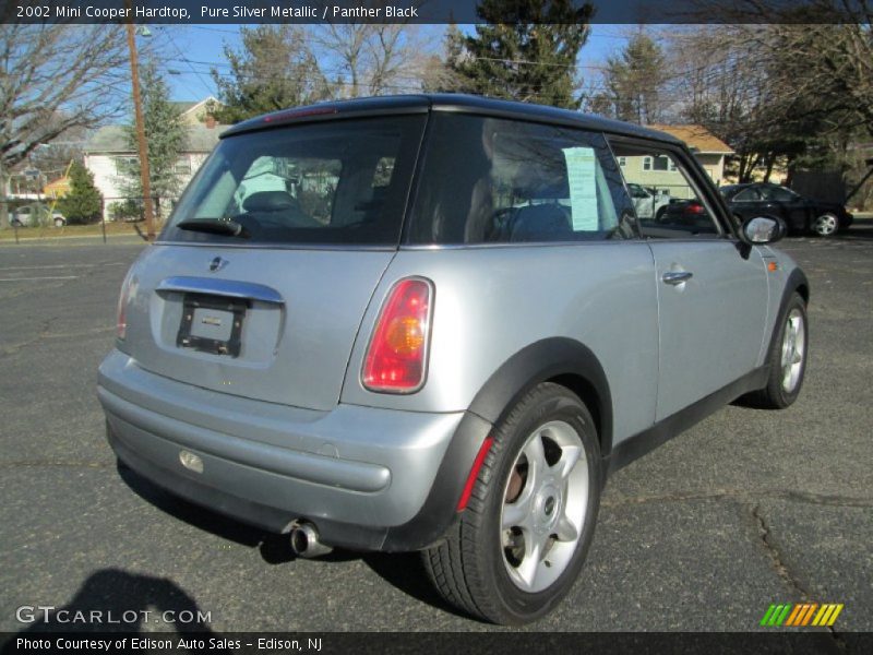 Pure Silver Metallic / Panther Black 2002 Mini Cooper Hardtop