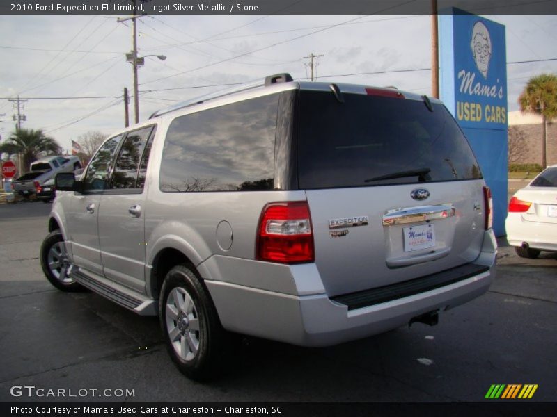 Ingot Silver Metallic / Stone 2010 Ford Expedition EL Limited