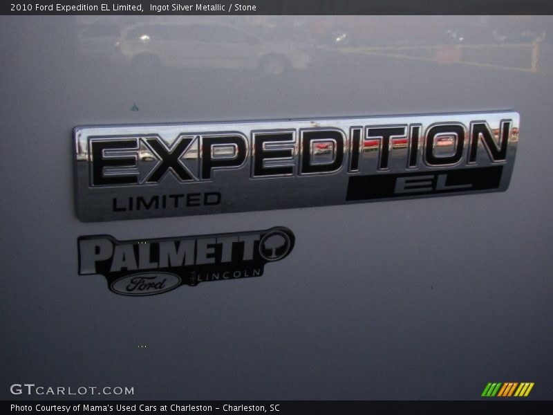 Ingot Silver Metallic / Stone 2010 Ford Expedition EL Limited