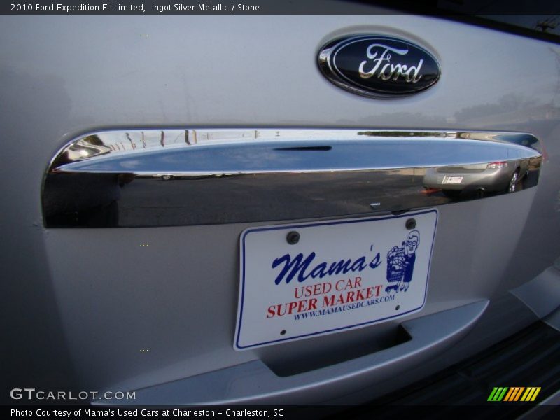 Ingot Silver Metallic / Stone 2010 Ford Expedition EL Limited