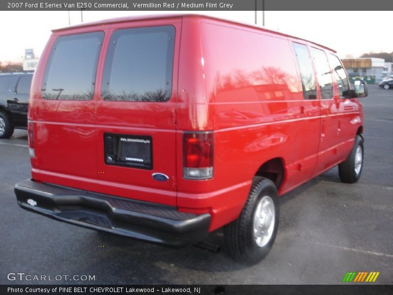  2007 E Series Van E250 Commercial Vermillion Red