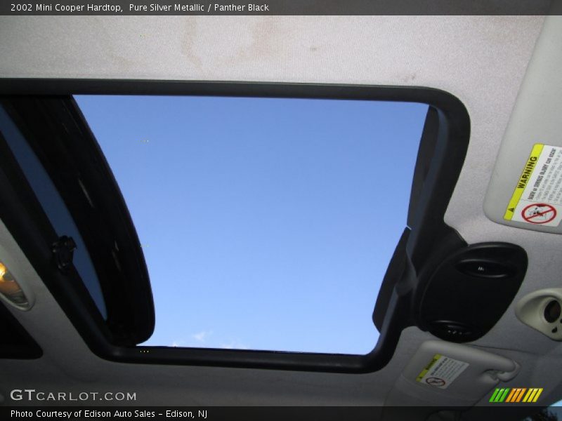 Pure Silver Metallic / Panther Black 2002 Mini Cooper Hardtop