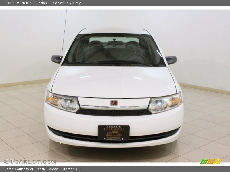 Polar White / Grey 2004 Saturn ION 2 Sedan