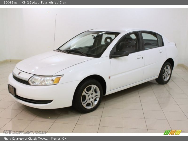Polar White / Grey 2004 Saturn ION 2 Sedan