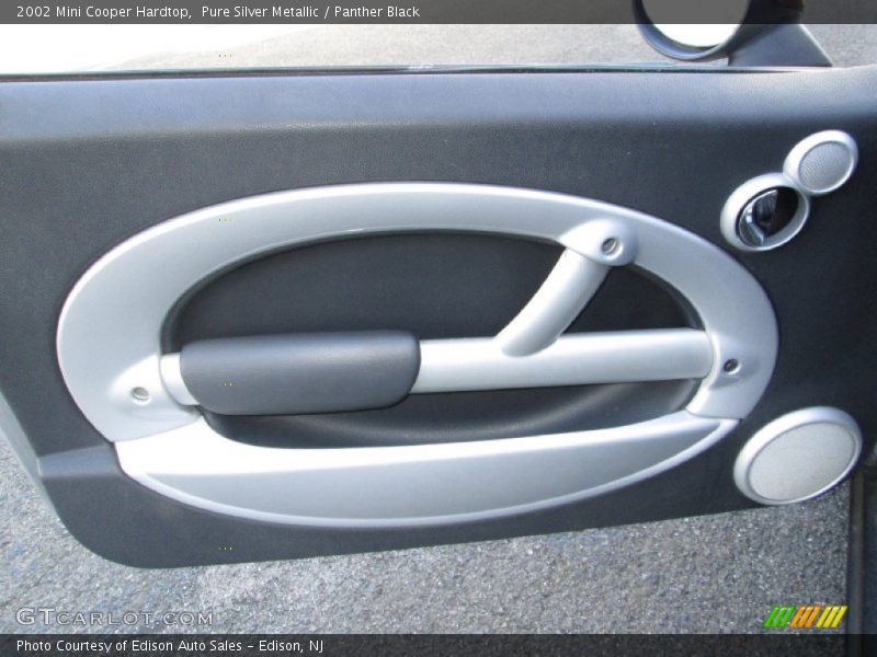 Pure Silver Metallic / Panther Black 2002 Mini Cooper Hardtop
