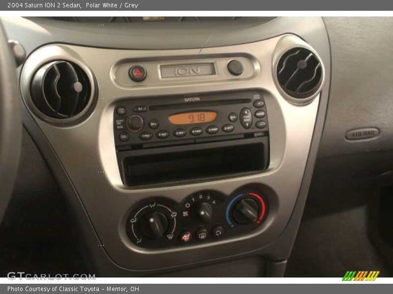 Polar White / Grey 2004 Saturn ION 2 Sedan