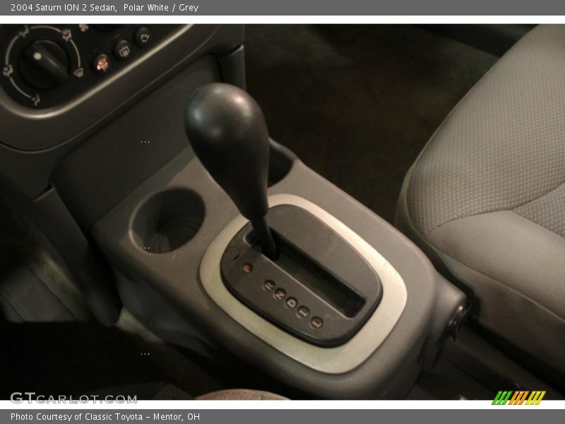 Polar White / Grey 2004 Saturn ION 2 Sedan
