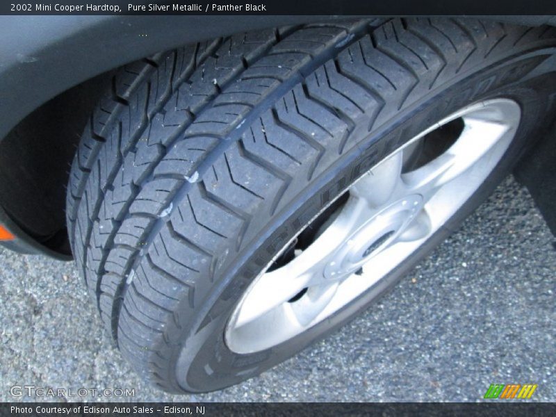 Pure Silver Metallic / Panther Black 2002 Mini Cooper Hardtop