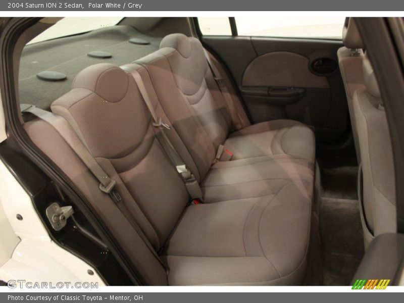 Polar White / Grey 2004 Saturn ION 2 Sedan