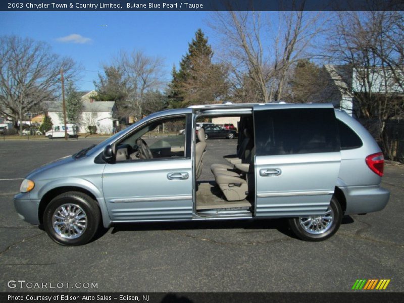  2003 Town & Country Limited Butane Blue Pearl