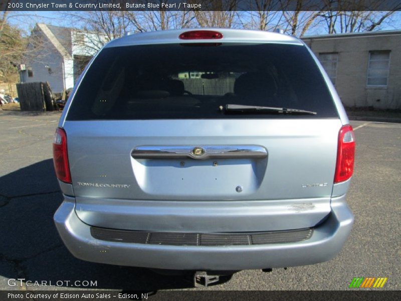 Butane Blue Pearl / Taupe 2003 Chrysler Town & Country Limited