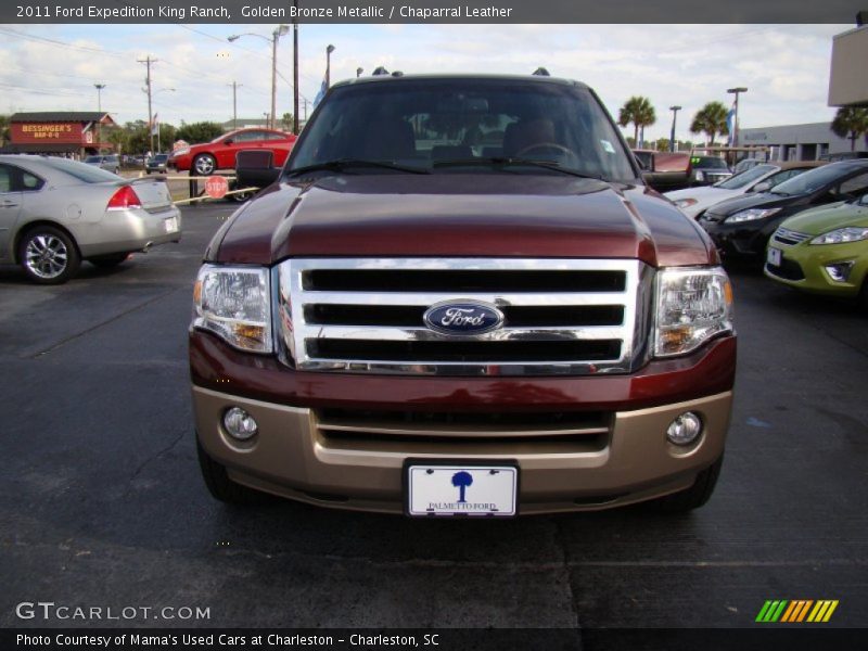 Golden Bronze Metallic / Chaparral Leather 2011 Ford Expedition King Ranch