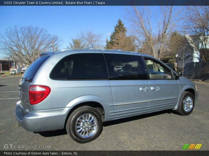 Butane Blue Pearl / Taupe 2003 Chrysler Town & Country Limited