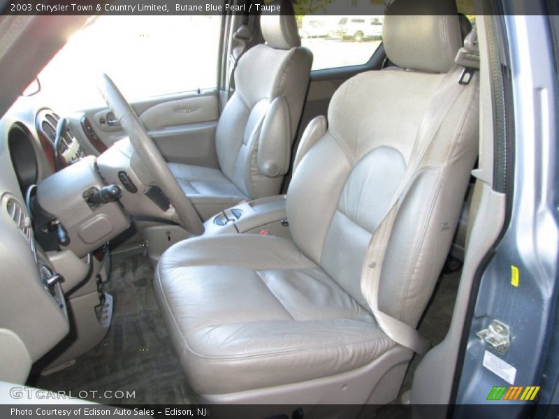  2003 Town & Country Limited Taupe Interior