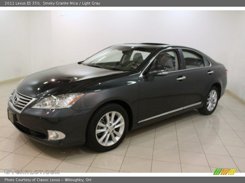 Smoky Granite Mica / Light Gray 2011 Lexus ES 350