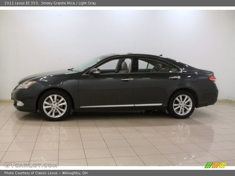 Smoky Granite Mica / Light Gray 2011 Lexus ES 350