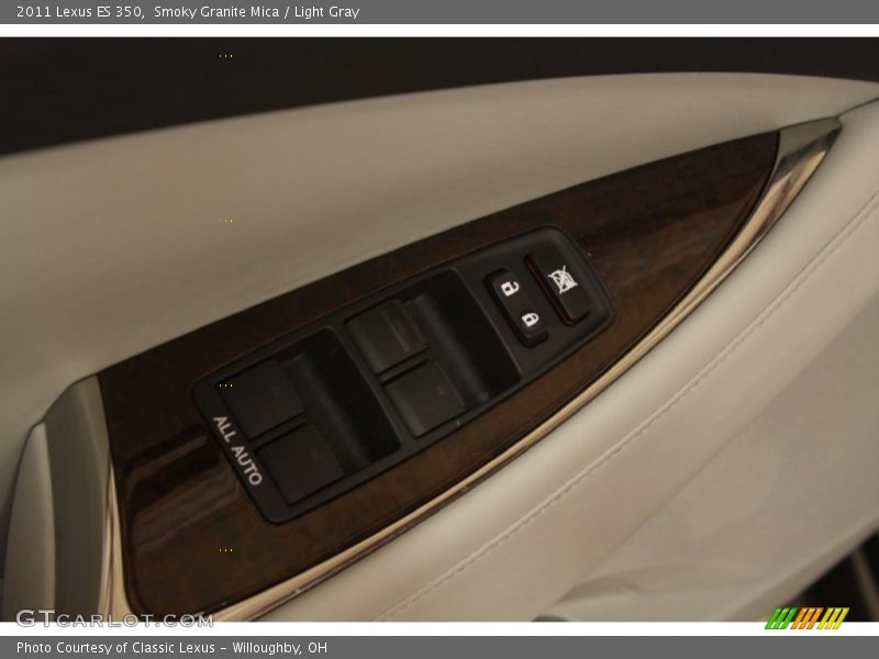 Smoky Granite Mica / Light Gray 2011 Lexus ES 350