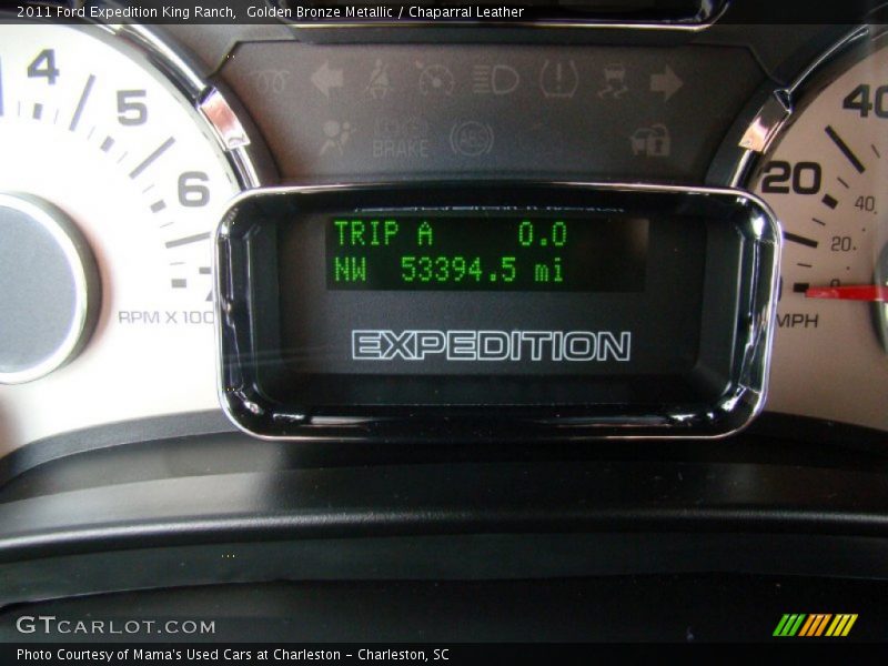 Golden Bronze Metallic / Chaparral Leather 2011 Ford Expedition King Ranch