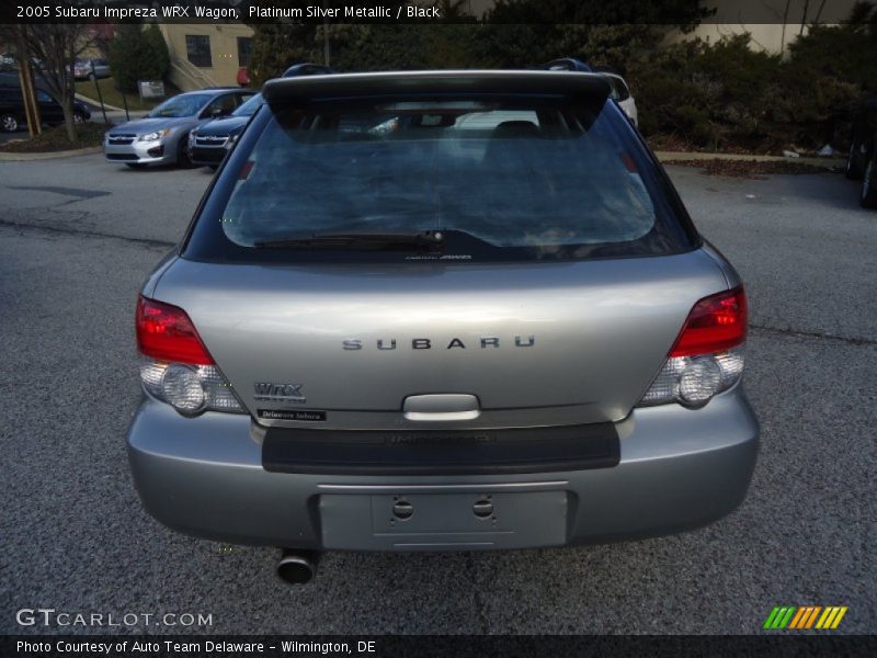 Platinum Silver Metallic / Black 2005 Subaru Impreza WRX Wagon