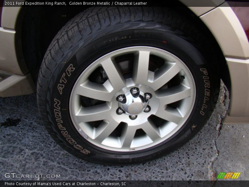 Golden Bronze Metallic / Chaparral Leather 2011 Ford Expedition King Ranch