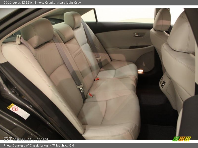 Smoky Granite Mica / Light Gray 2011 Lexus ES 350