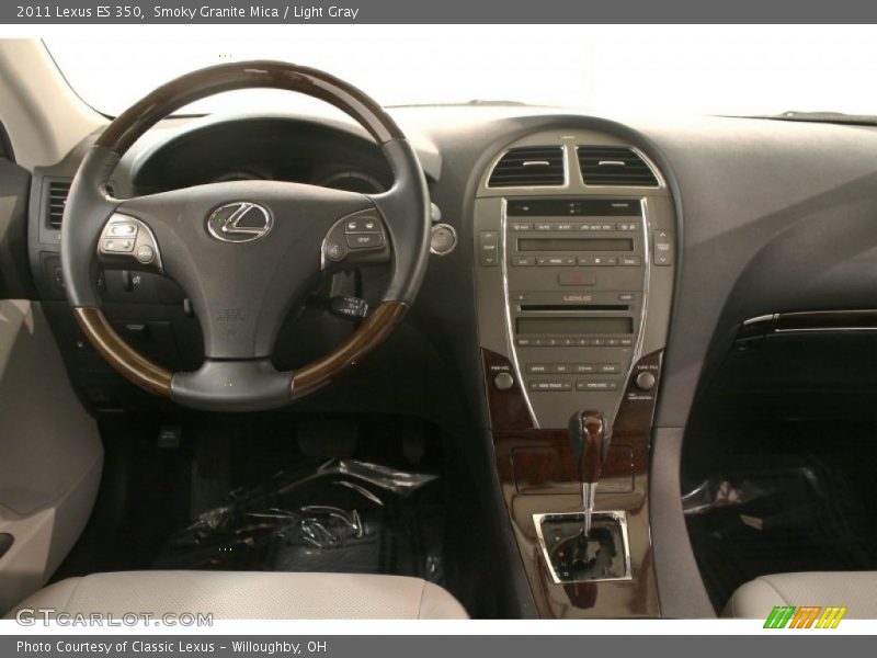 Smoky Granite Mica / Light Gray 2011 Lexus ES 350