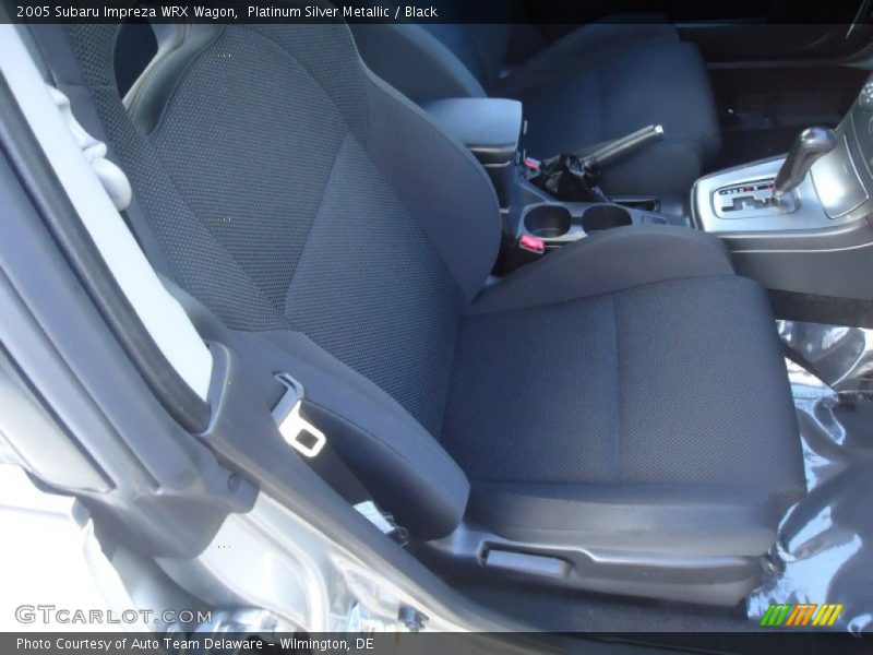 Platinum Silver Metallic / Black 2005 Subaru Impreza WRX Wagon