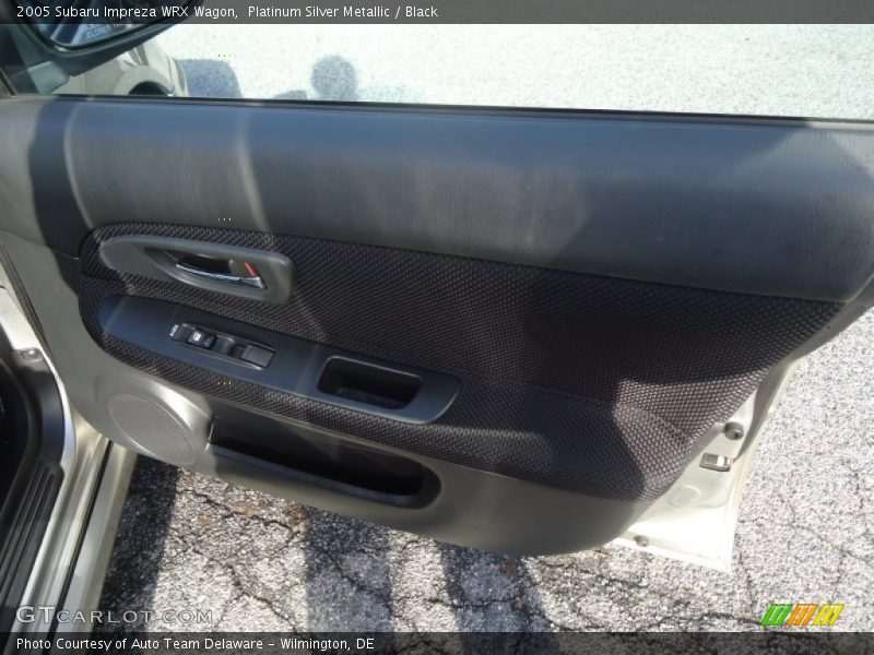 Platinum Silver Metallic / Black 2005 Subaru Impreza WRX Wagon