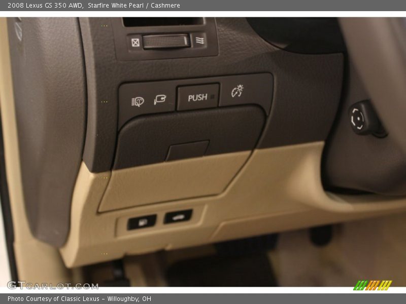 Starfire White Pearl / Cashmere 2008 Lexus GS 350 AWD