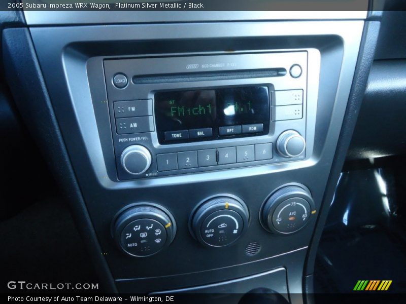 Controls of 2005 Impreza WRX Wagon