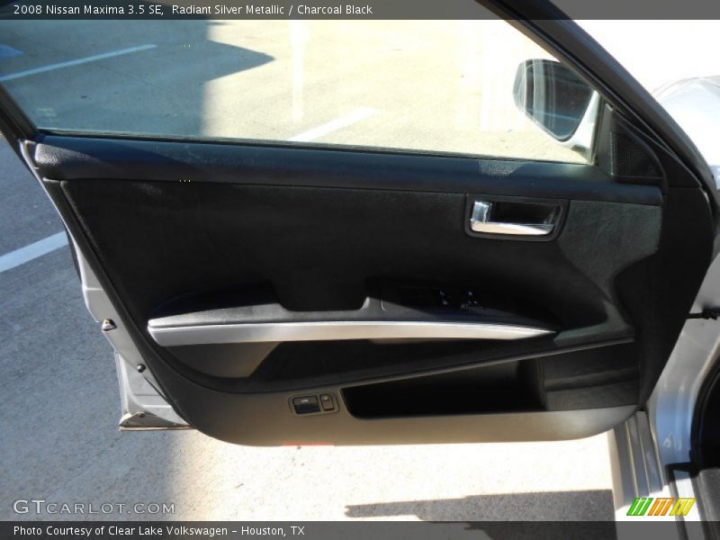 Radiant Silver Metallic / Charcoal Black 2008 Nissan Maxima 3.5 SE