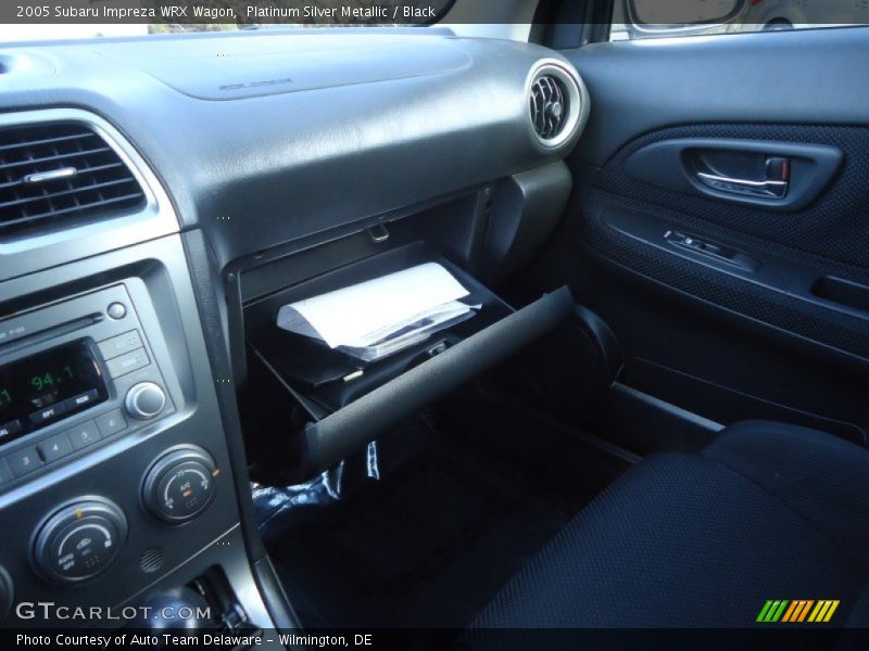 Platinum Silver Metallic / Black 2005 Subaru Impreza WRX Wagon
