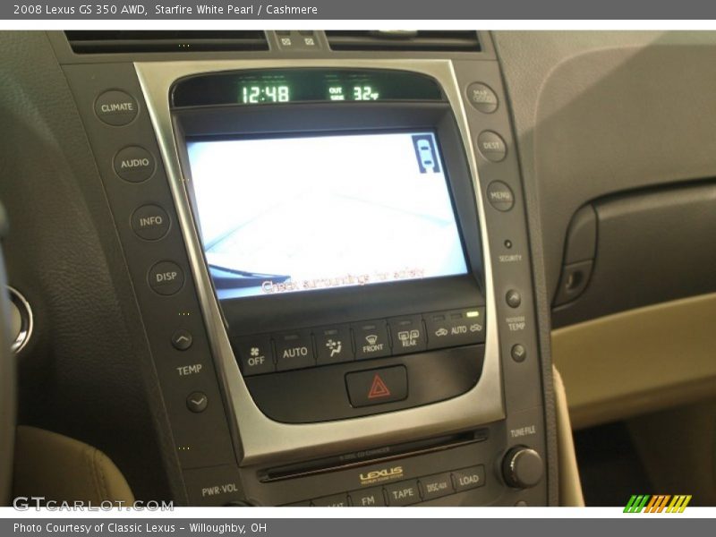 Starfire White Pearl / Cashmere 2008 Lexus GS 350 AWD