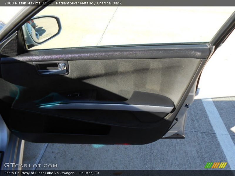 Radiant Silver Metallic / Charcoal Black 2008 Nissan Maxima 3.5 SE
