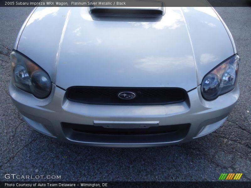 Platinum Silver Metallic / Black 2005 Subaru Impreza WRX Wagon