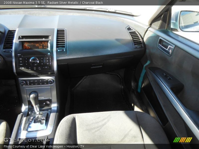 Radiant Silver Metallic / Charcoal Black 2008 Nissan Maxima 3.5 SE