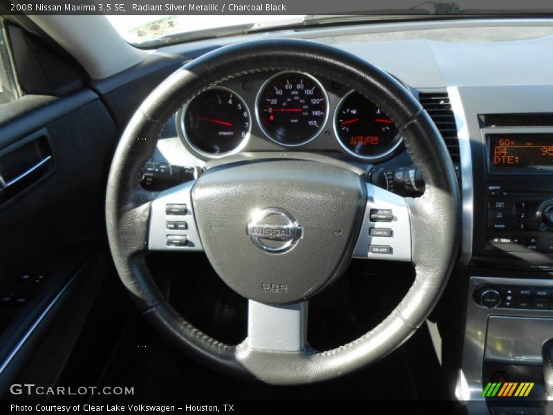 Radiant Silver Metallic / Charcoal Black 2008 Nissan Maxima 3.5 SE