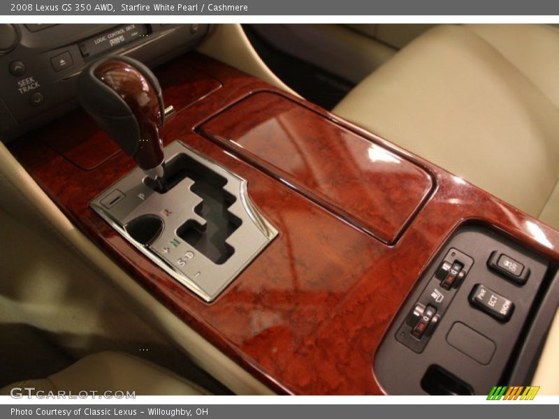 Starfire White Pearl / Cashmere 2008 Lexus GS 350 AWD