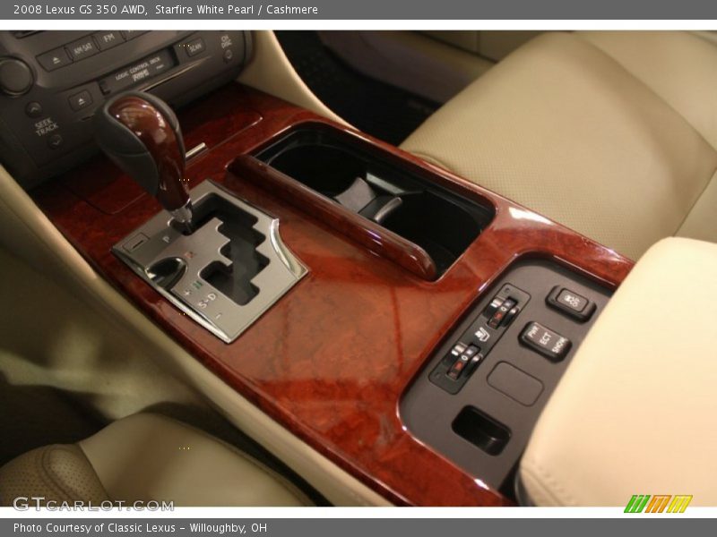 Starfire White Pearl / Cashmere 2008 Lexus GS 350 AWD