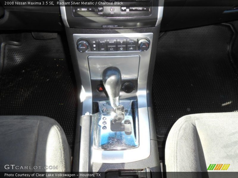Radiant Silver Metallic / Charcoal Black 2008 Nissan Maxima 3.5 SE