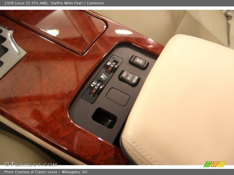 Starfire White Pearl / Cashmere 2008 Lexus GS 350 AWD