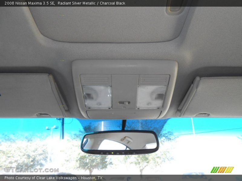 Radiant Silver Metallic / Charcoal Black 2008 Nissan Maxima 3.5 SE
