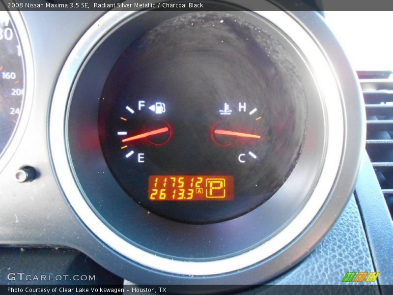 Radiant Silver Metallic / Charcoal Black 2008 Nissan Maxima 3.5 SE