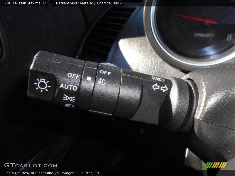 Radiant Silver Metallic / Charcoal Black 2008 Nissan Maxima 3.5 SE