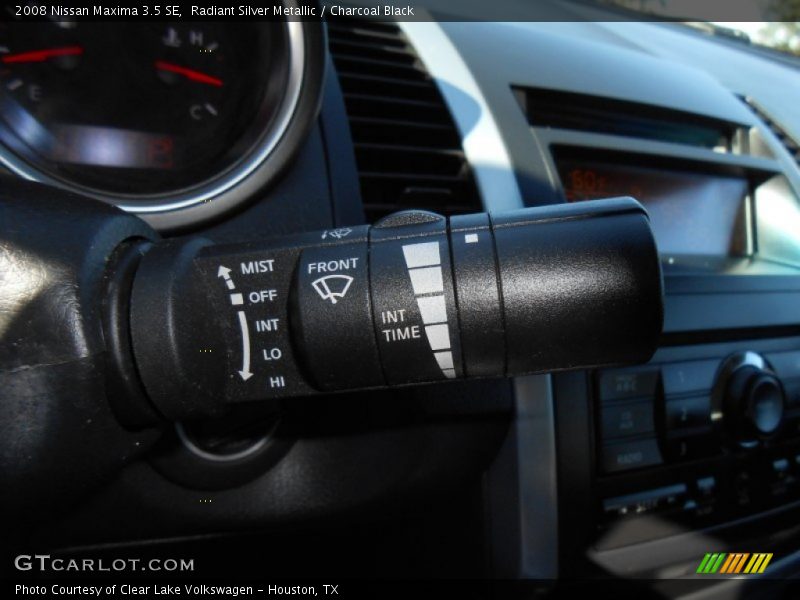 Radiant Silver Metallic / Charcoal Black 2008 Nissan Maxima 3.5 SE