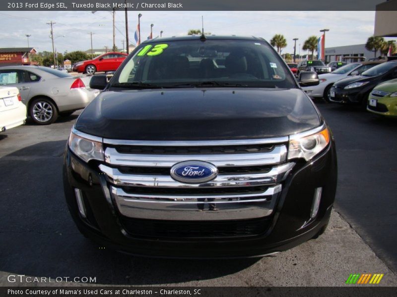 Tuxedo Black Metallic / Charcoal Black 2013 Ford Edge SEL