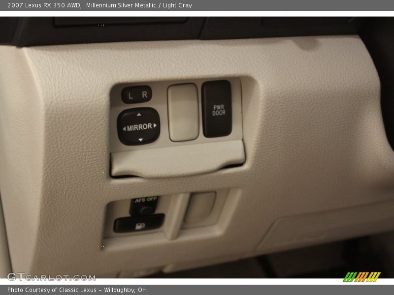 Millennium Silver Metallic / Light Gray 2007 Lexus RX 350 AWD