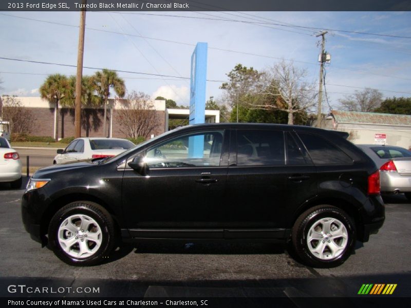 Tuxedo Black Metallic / Charcoal Black 2013 Ford Edge SEL